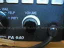 Federal Signal PA60 electronic siren and light control systems - 2 units