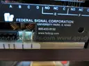 Federal Signal PA60 electronic siren and light control systems - 2 units
