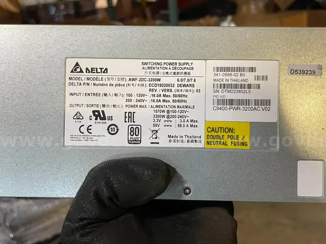 Power Supply, Delta  8 UNITS