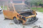 2018 Toyota Sienna-Burnt Scrap Vehicle-No Title