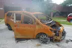 2018 Toyota Sienna-Burnt Scrap Vehicle-No Title