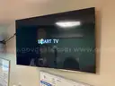 Samsung 40inch Flat Screen Smart HDTVs - all mounted to wall - lot of 6
