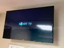 Samsung 40inch and 43inch Flat Screen Smart HDTVs - all mounted to wall - lot of 6