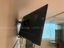 Samsung 40inch and 43inch Flat Screen Smart HDTVs - all mounted to wall - lot of 6