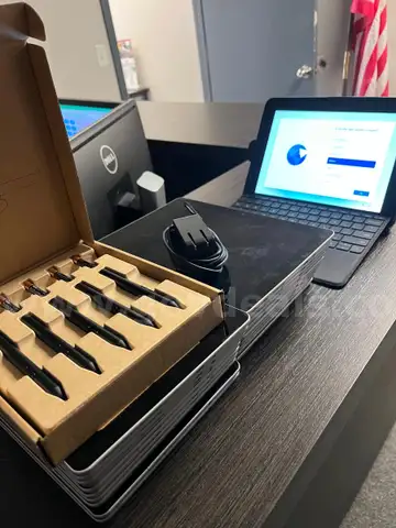 Microsoft Surface GOs, Chargers, Keyboards, Cases, and Pens - 20 ea.