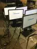 Lot of 5  functional  Dell desktop computer sets: monitor/keyboard/mouse
