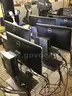 Lot of 5  functional  Dell desktop computer sets: monitor/keyboard/mouse