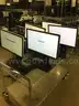 Lot of 5  functional  Dell desktop computer sets: monitor/keyboard/mouse