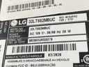 LG 32inch Flat Screen Smart HDTVs - all mounted to wall - lot of 6