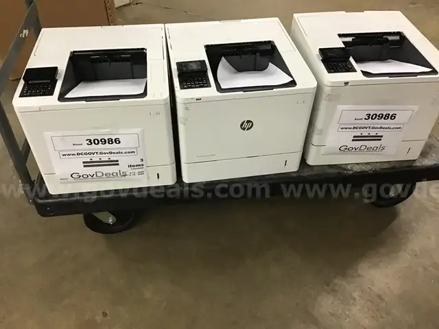 HP LaserJet Enterprise M607 printers - 3 units