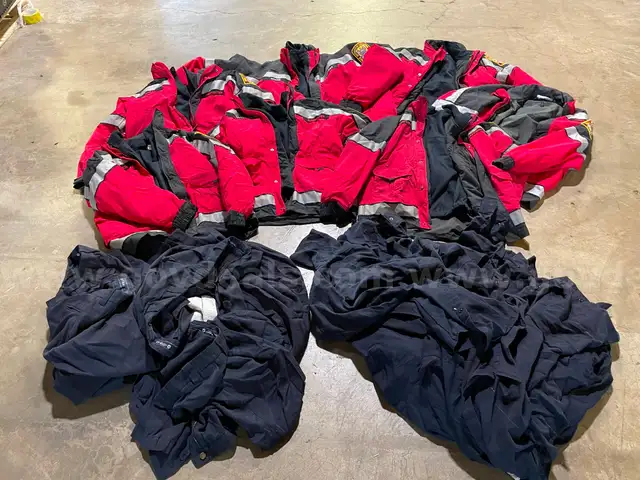 DC FIRE &#x26; EMS JACKETS AND UNIFORMS (21 units)