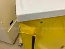 Harloff metal medical cart - yellow - 4-drawer