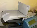 Pitney Bowes Paper Folder, GBC electric comb binding punch, and Powis Parker binding machine