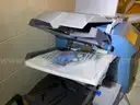 Pitney Bowes Paper Folder, GBC electric comb binding punch, and Powis Parker binding machine