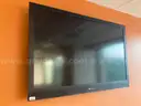 Lot of 5:  40inch Flat Screen Smart HDTVs - all mounted to wall