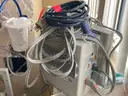 Lot of 5:  Nihon Kohden BSM-2354A and Philips IntelliVue MP2 Patient Monitors - mounted to wall