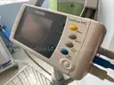 Lot of 5:  Nihon Kohden BSM-2354A and Philips IntelliVue MP2 Patient Monitors - mounted to wall