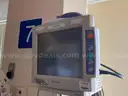 Lot of 5:  Nihon Kohden BSM-2354A and Philips IntelliVue MP2 Patient Monitors - mounted to wall