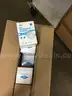 LOT OF NEW MEDICAL SUPPLIES: Disposable Isolation Growns; 3M Aura 1870 Particulate Respirator N95 Face Mask; MORE