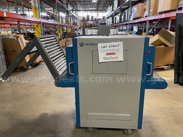 Astrophysics XIS-6040 Mail &#x26; Parcel X-Ray Inspection System