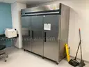 Central Restaurant Products 69K-033 3-door stainless steel refrigerator