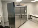 Central Restaurant Products 69K-033 3-door stainless steel refrigerator