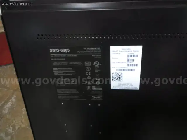 Smart Board SBID-7075- 75&#x22; LED Touch Display TV Interactive Whiteboards - 2 units