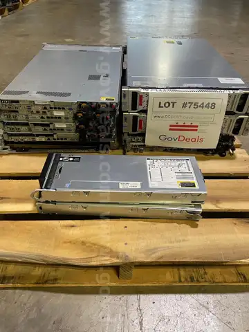 HP SERVERS (9 UNITS) SERVER BLADES (2 UNITS)