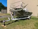 1998 Smith-Root Electrofishing Boat with Honda 135 motor on EZ Loader Trailer