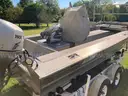 1998 Smith-Root Electrofishing Boat with Honda 135 motor on EZ Loader Trailer