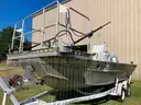 1998 Smith-Root Electrofishing Boat with Honda 135 motor on EZ Loader Trailer