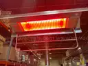 Fire Sense Stainless Steel Telescoping Offset Pole Mounted Infrared Patio Heaters