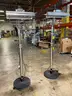 Fire Sense Stainless Steel Telescoping Offset Pole Mounted Infrared Patio Heaters