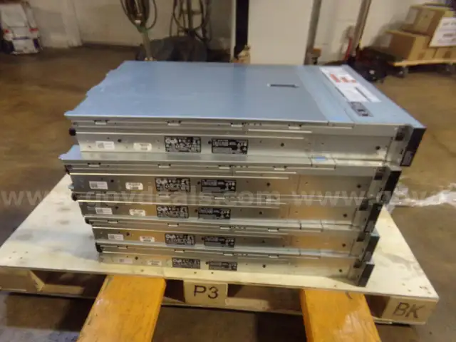 POWER ON DELL SERVERS - 5 UNITS