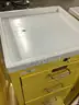 Harloff metal medical cart - yellow - 4-drawer (4) Units