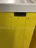 Harloff metal medical cart - yellow - 4-drawer (4) Units