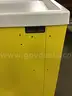 Harloff metal medical cart - yellow - 4-drawer (4) Units