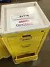 Harloff metal medical cart - yellow - 4-drawer (4) Units