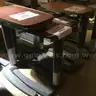 Adjustable height over-bed tables for hospital bed - lot of 20