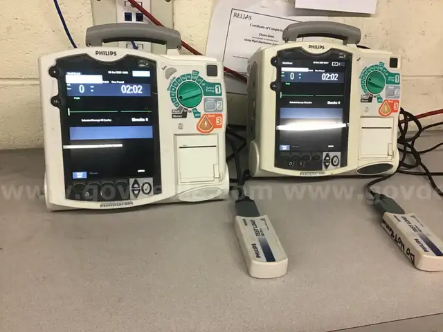 Philips HeartStart MRx Defibrillators - Lot of 2