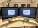 APPLE IMACS (POWER ON) - 2 UNITS