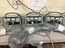 Lot of 3 Covidien Kendall SCD700 Compression Controllers