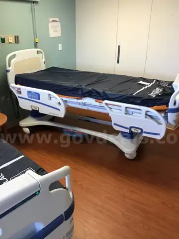 Lot of 2 Stryker hospital beds