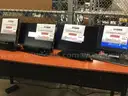 Lot of 4: THINKCENTRE LENOVO Desktop sets with cords, keyboard and mouse