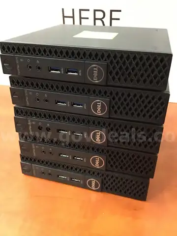 DELL OptiPlex 3070 Desktop Computers - lot of 5