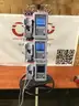 Lot of 3 ICU Medical Plum 360 Infusion Pumps on 1 Pole