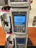 Lot of 3 ICU Medical Plum 360 Infusion Pumps on 1 Pole