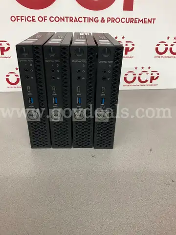DELL OptiPlex 7070 Desktop Computers - lot of 4