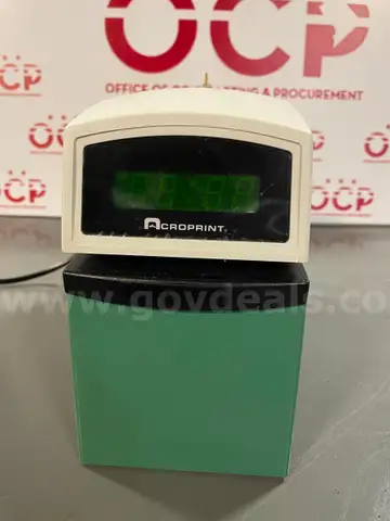 ACROPRINT Time Clocks &#x2013; 23 UNITS