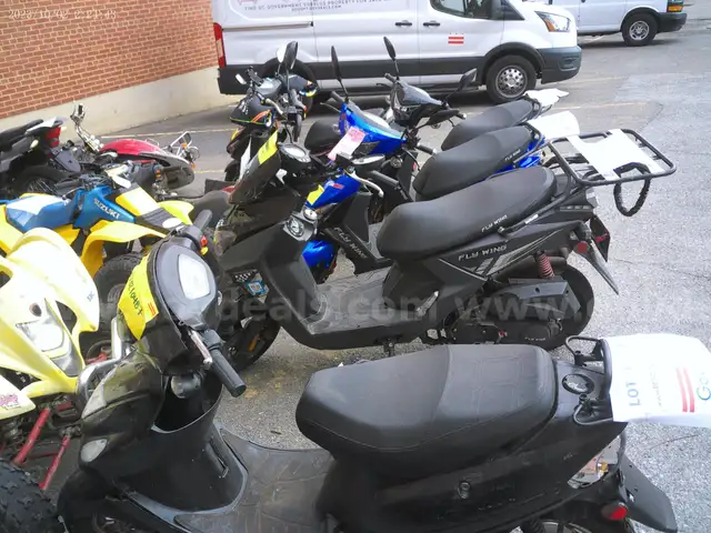 Gas Powered Mopeds - Lot of 5